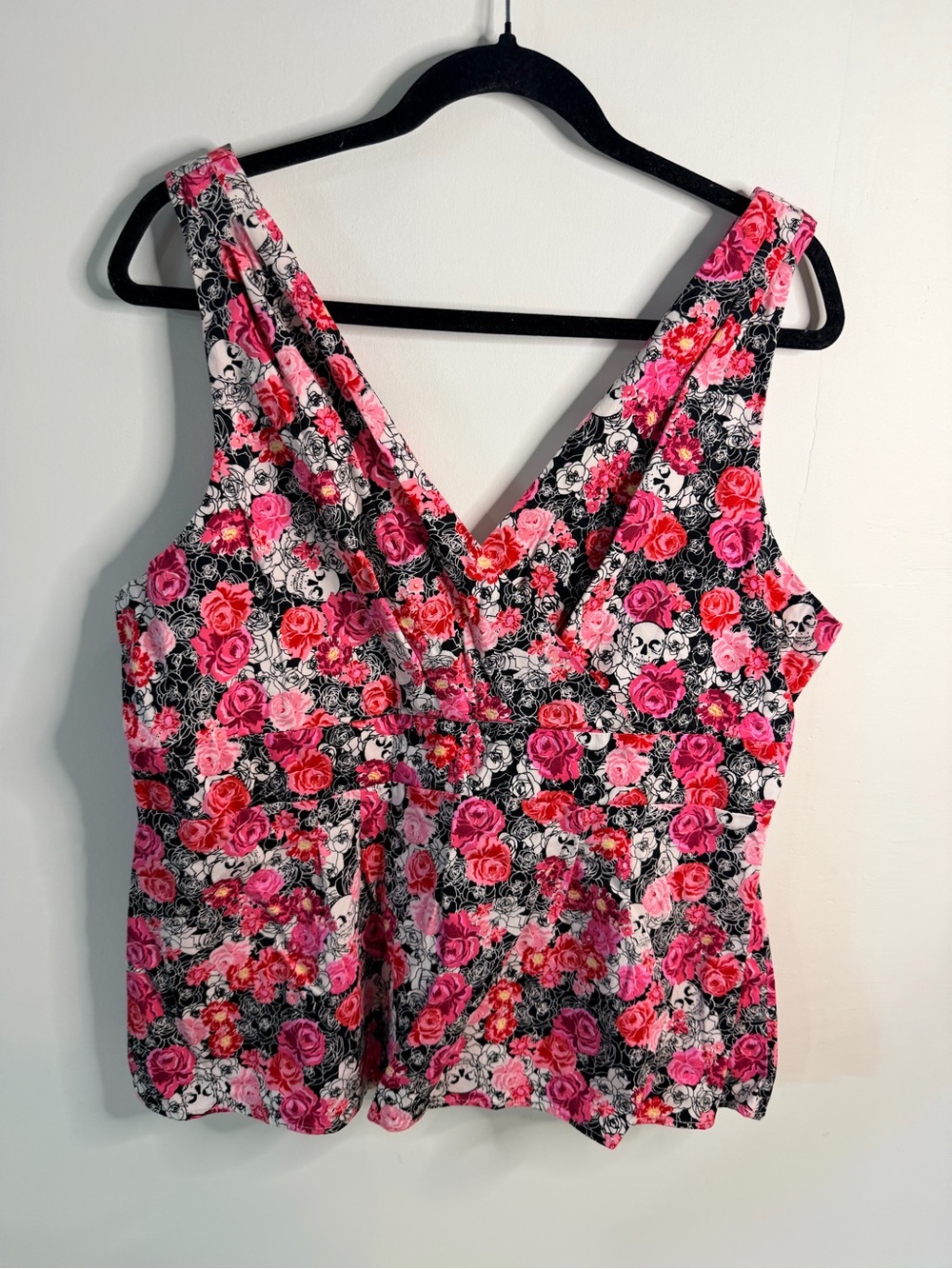 Torrid Rose and Skull Tank